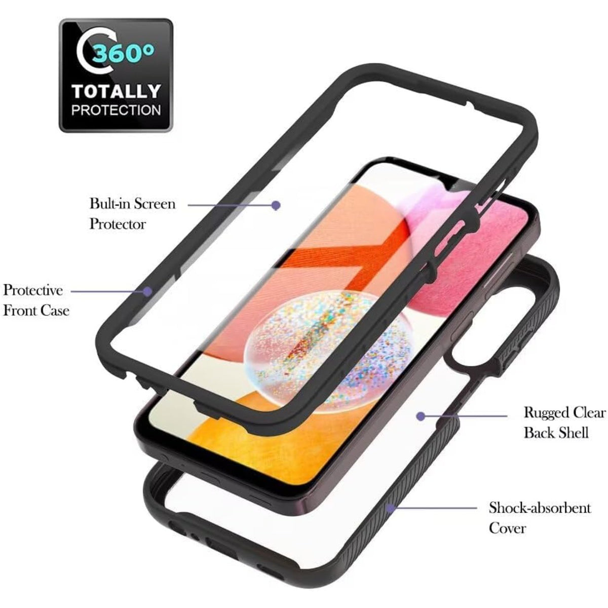 Shockproof phone case for Samsung Galaxy A16