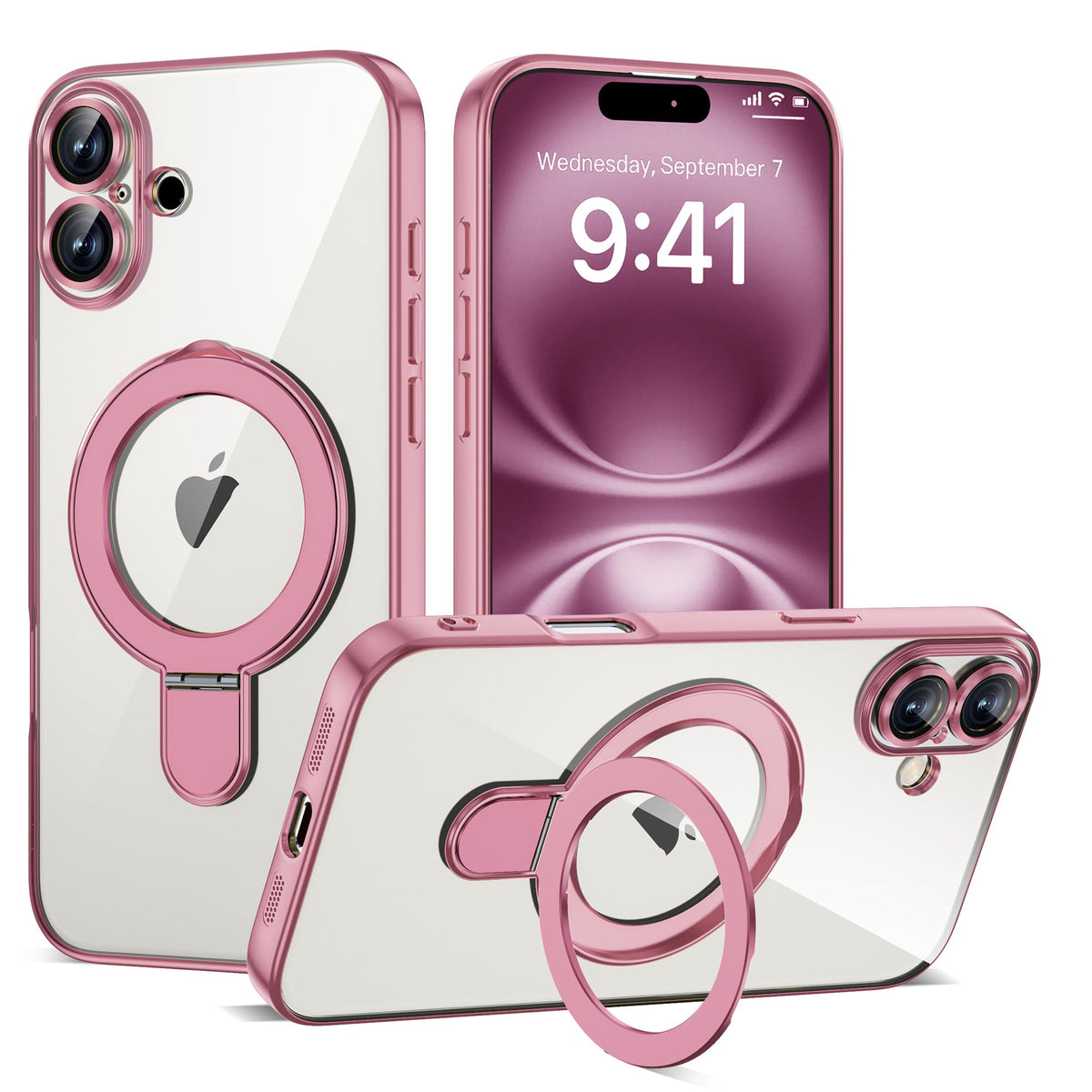 Magnetic [MagnSafe Compatible] Soft Electroplated Phone Case for iPhone 16 Pro