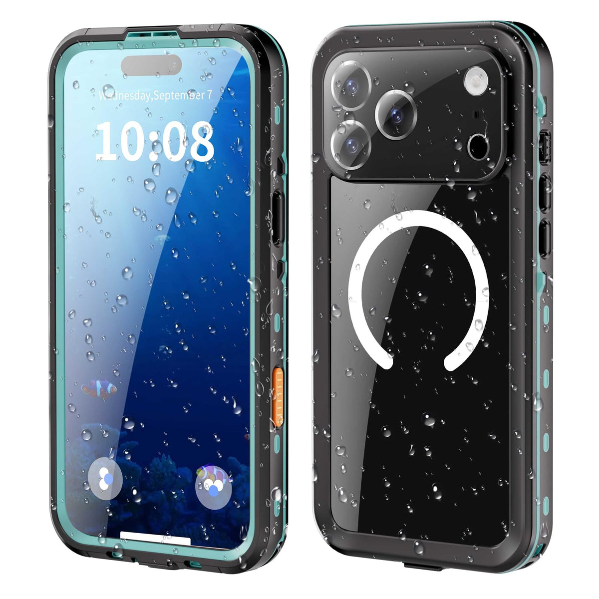 Waterproof phone case for iPhone 17 Pro Max/17 Pro/17 Air/17, compatible with MagSafe