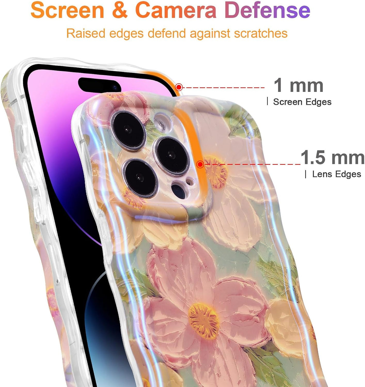 Retro TPU phone case for iPhone 14 Pro Max