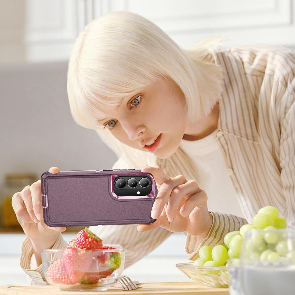 TPU+PC shockproof phone case for Samsung Galaxy S26 Plus