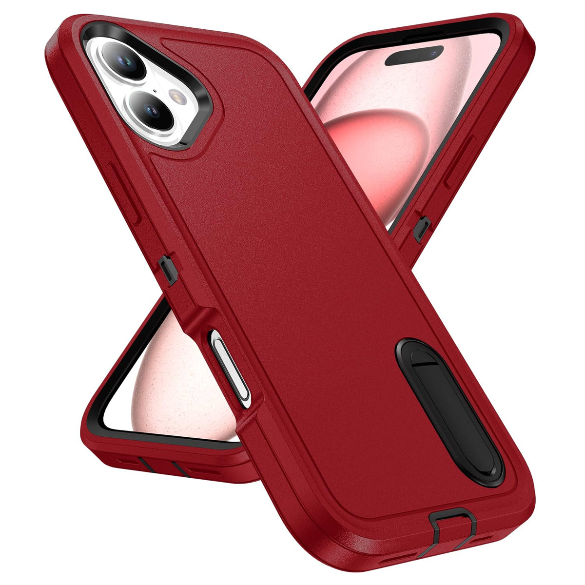 Shockproof Kickstand phone case for iPhone 17 Pro Max