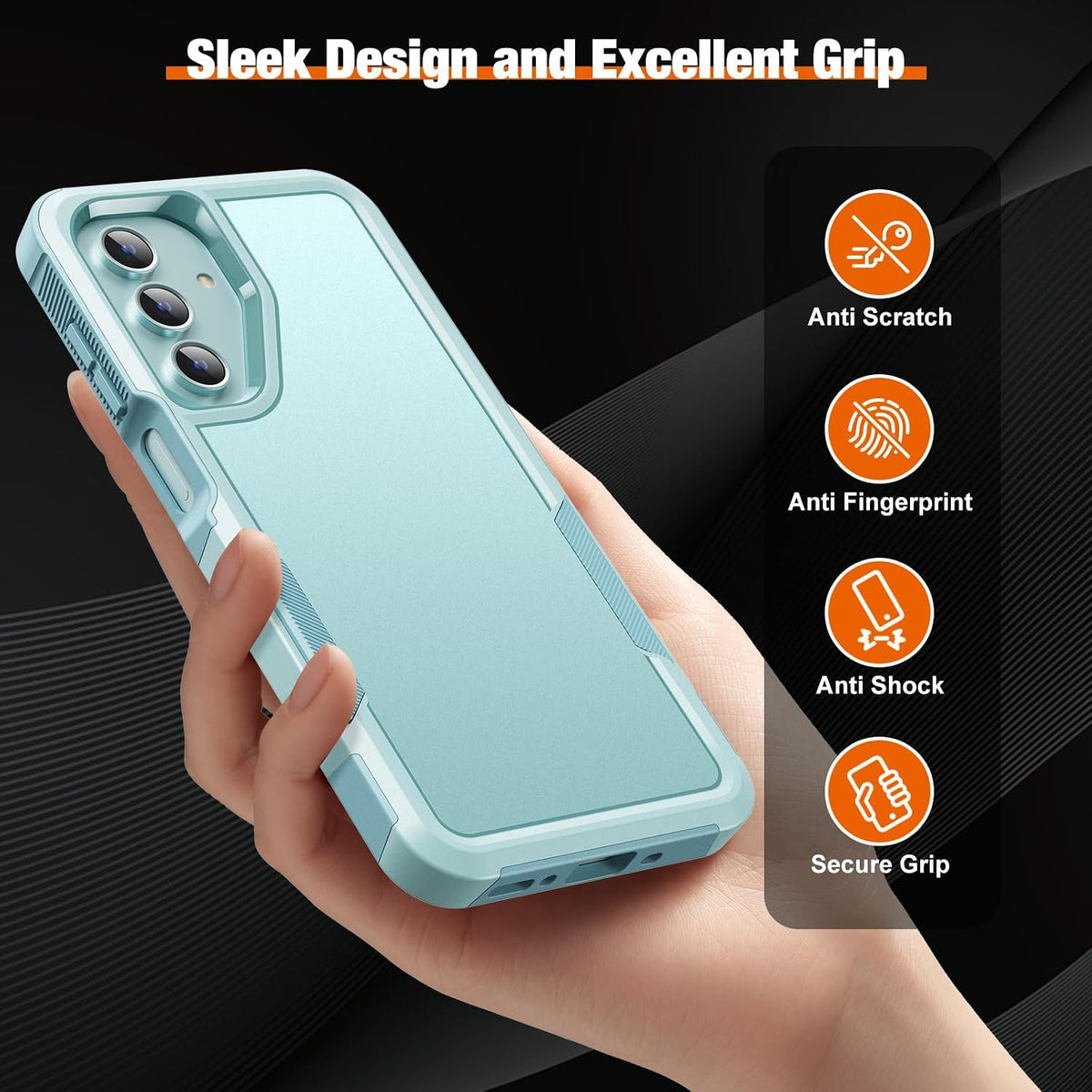 Shockproof phone case for Samsung Galaxy A17 5G/4G