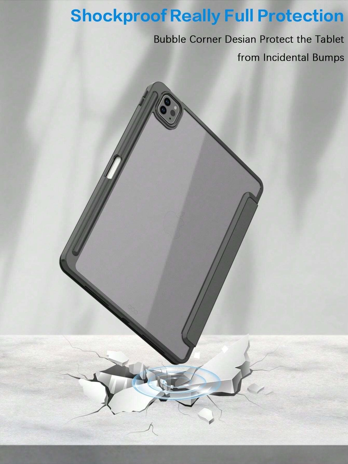 Tri-fold stand shockproof tablet case for iPad (A16) 11/10.9-inch