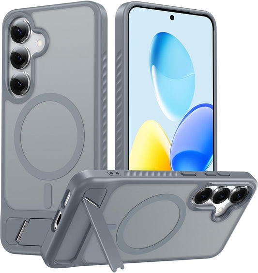 Magsafe ComPlusatible Magnetic Stand Plushone Case for Samsung Galaxy S25 Plus
