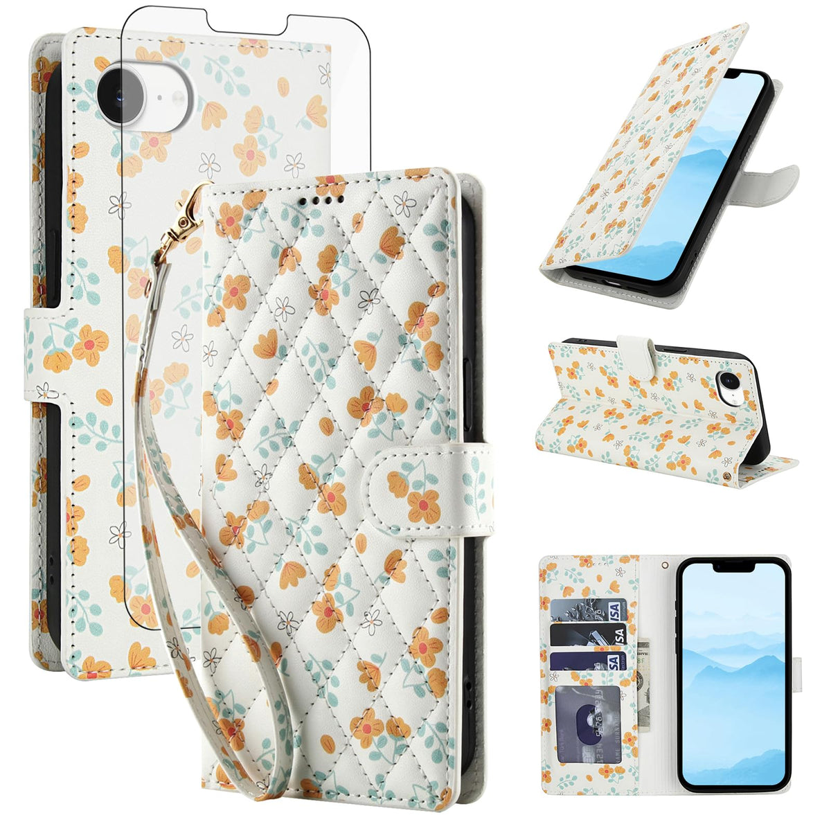 Shock-proof phone case with screen protector for iPhone 17 Pro Max