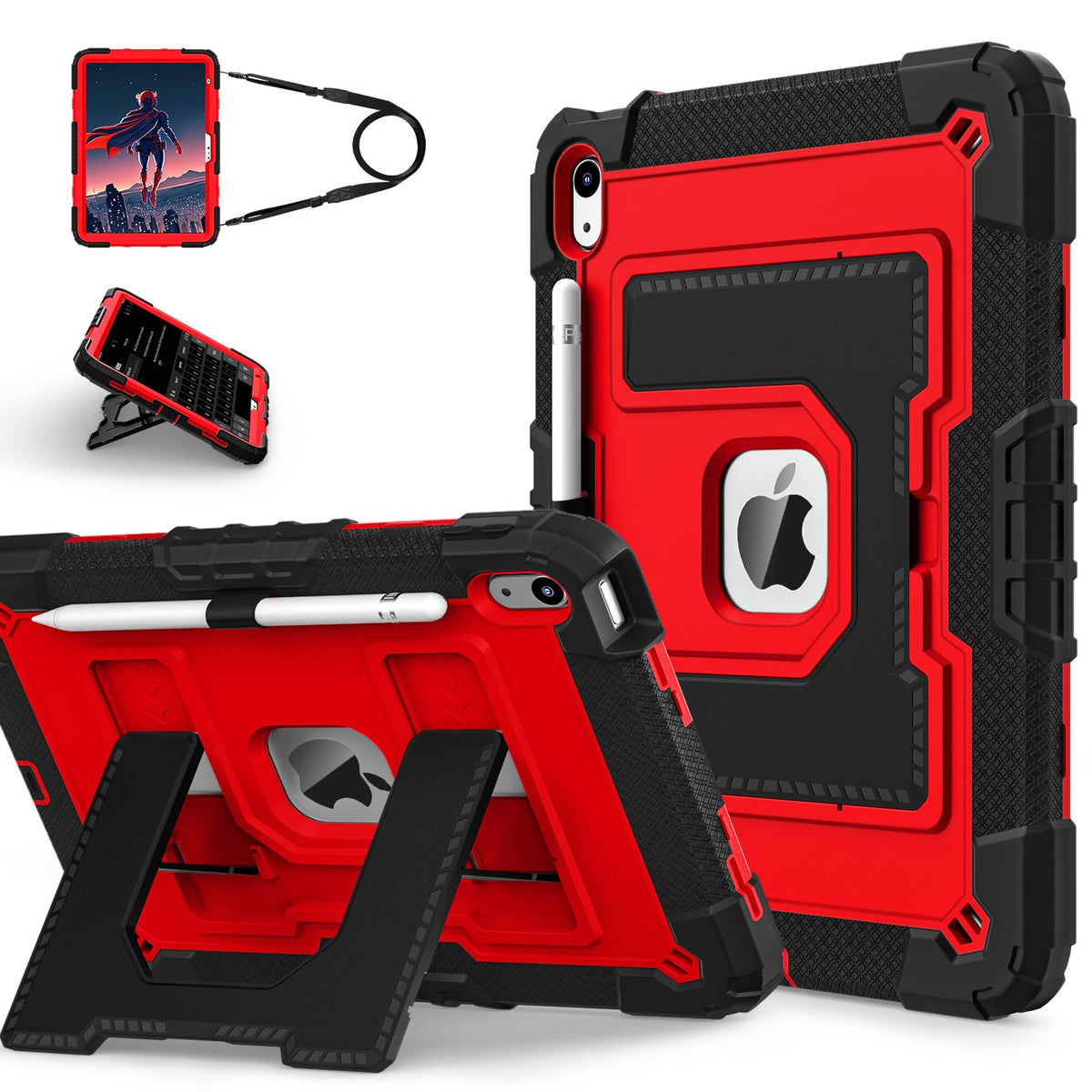 Shockproof Stand Tablet Case for iPad (A16) 11/10.9-inch