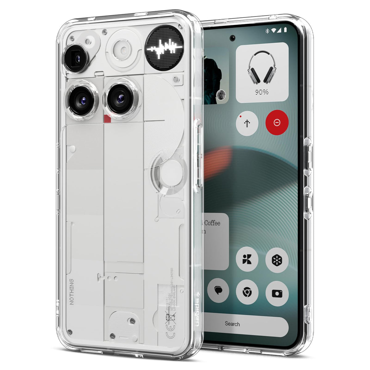 Minimalist phone case for Nothing Phone 3a