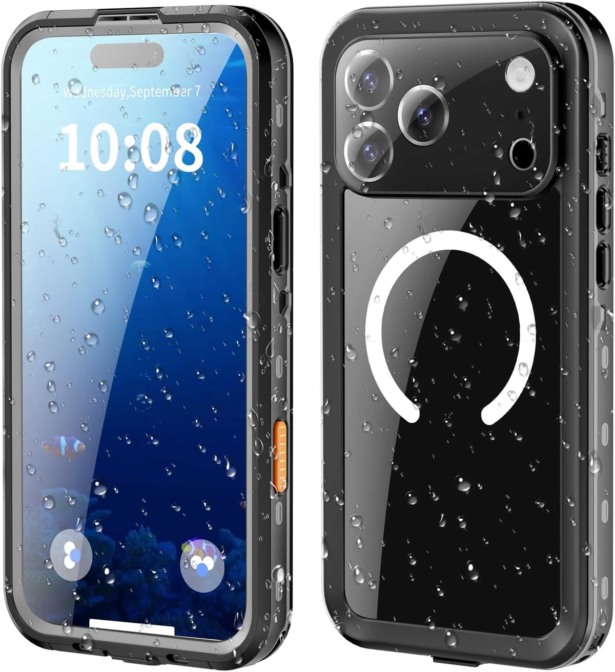 Waterproof phone case for iPhone 17 Pro Max/17 Pro/17 Air/17, compatible with MagSafe