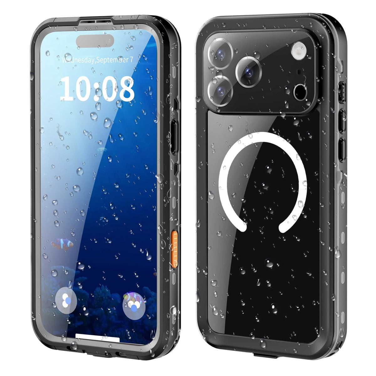 Waterproof phone case for iPhone 17 Pro Max/17 Pro/17 Air/17, compatible with MagSafe