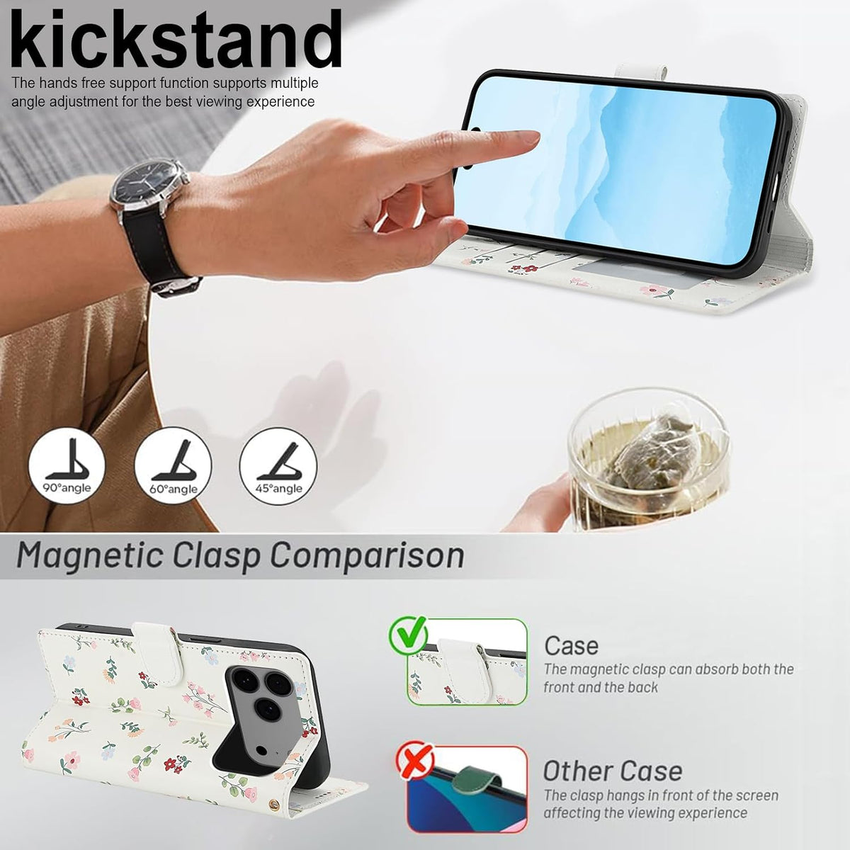 Shock-proof phone case with screen protector for iPhone 17 Pro Max