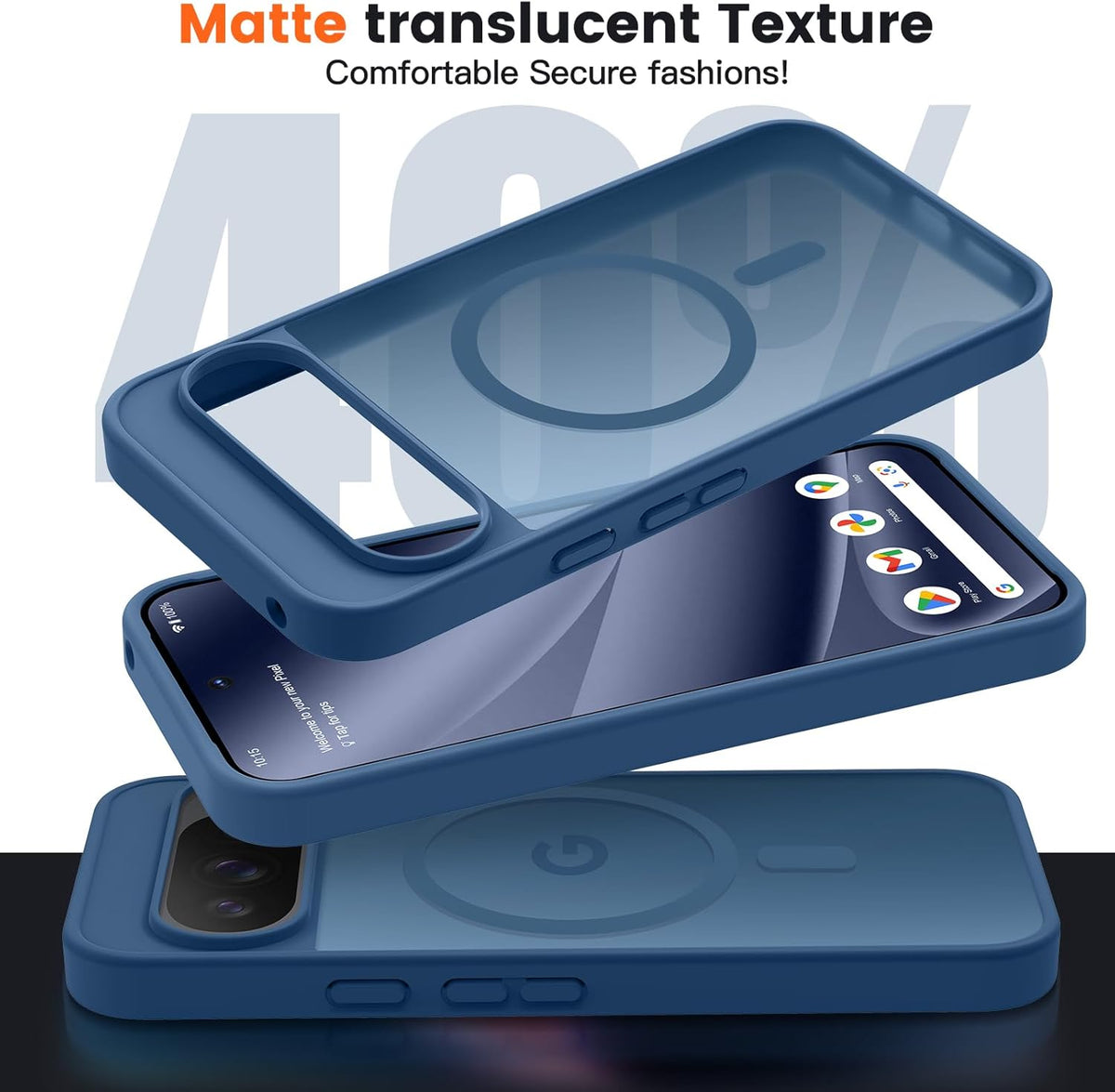 Magnetic shockproof phone case for Google Pixel 9/9 pro/9A/10/10 Pro