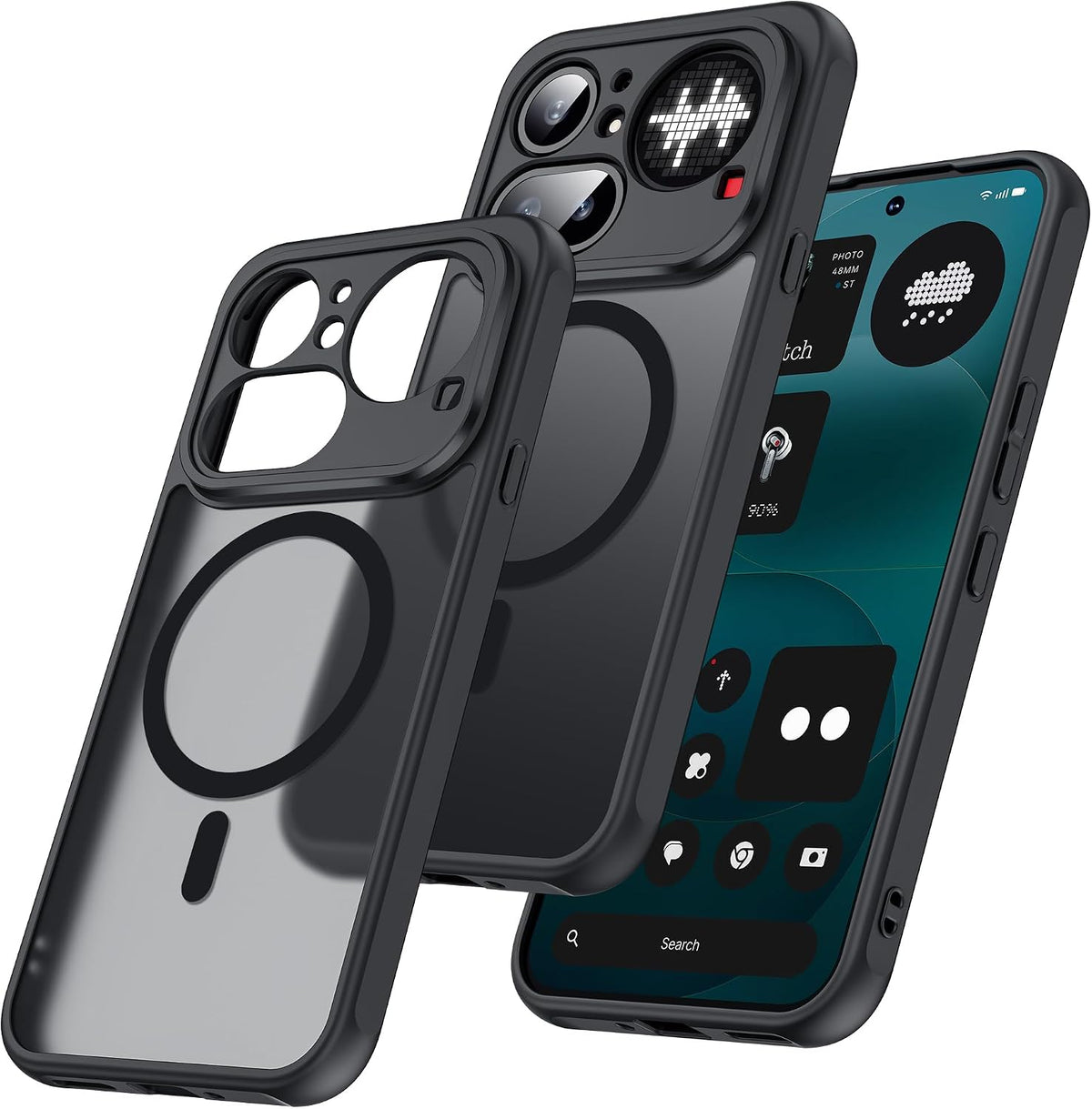 Magnetic military-grade shockproof phone case for OnePlus 15R [MagnSafe compatible]