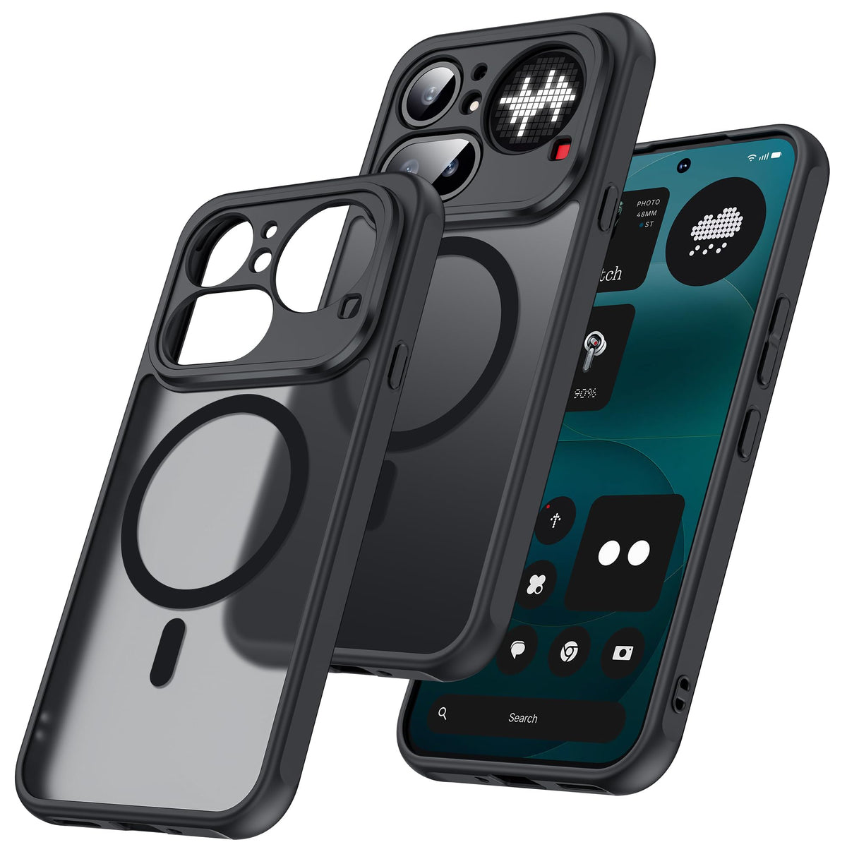 Magnetic military-grade shockproof phone case for OnePlus 15R [MagnSafe compatible]
