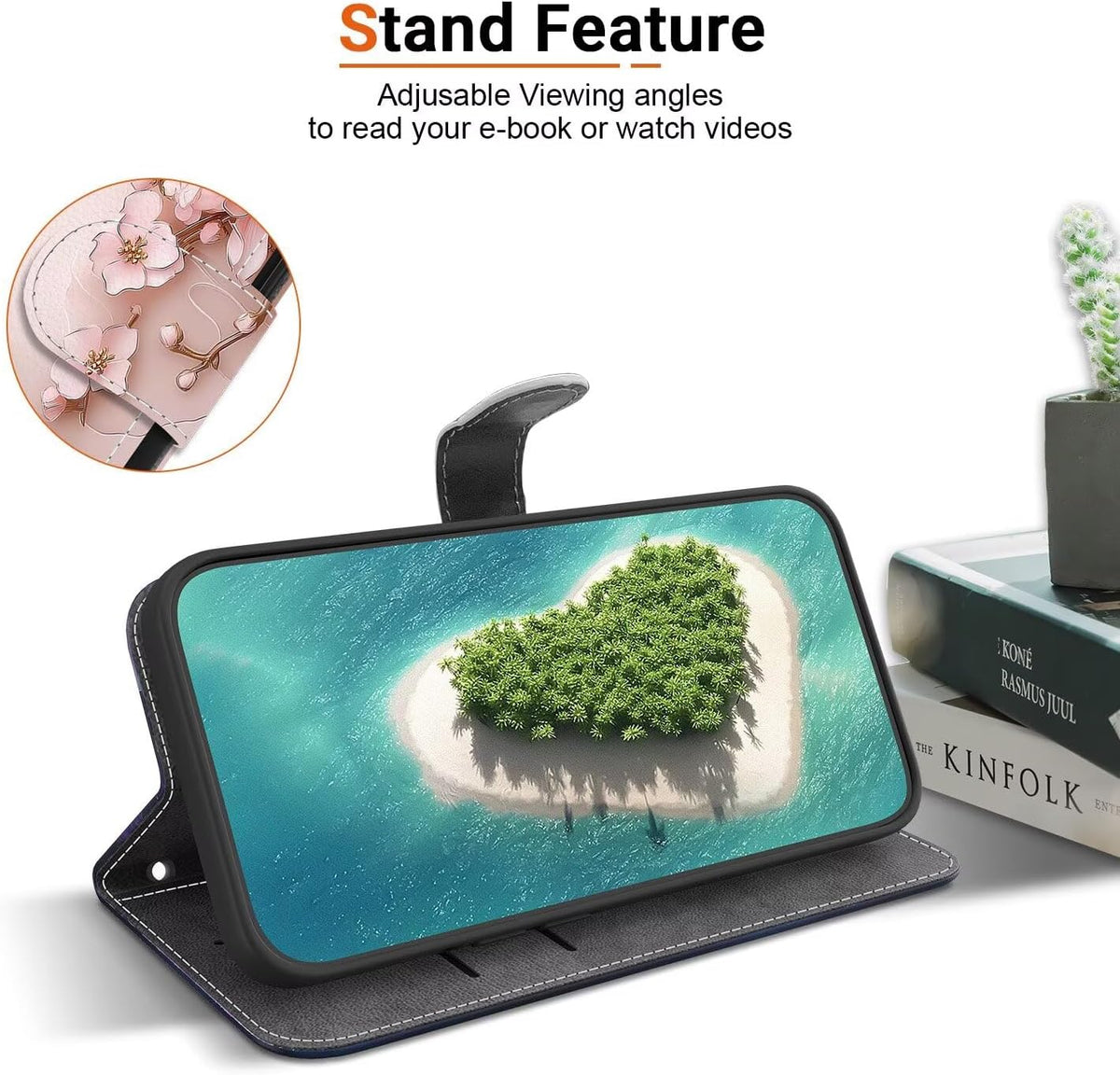 Genuine Leather Flip Case for Samsung A17 4G/5G