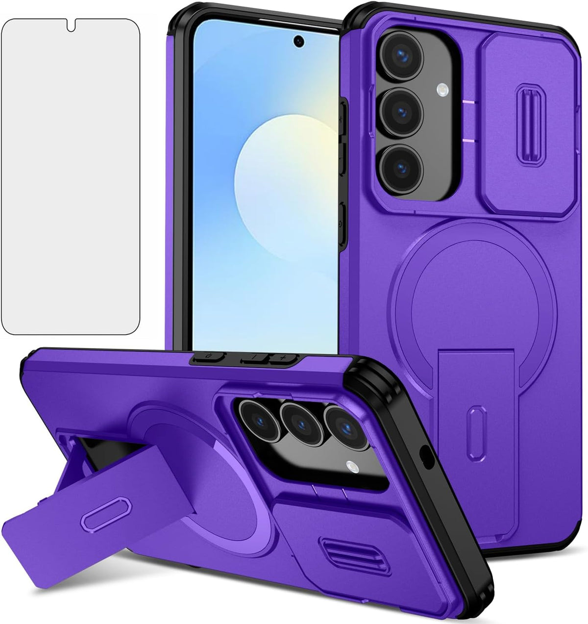 Phone cases for Samsung Galaxy S24 Plus/S25 Plus, MagSafe compatible