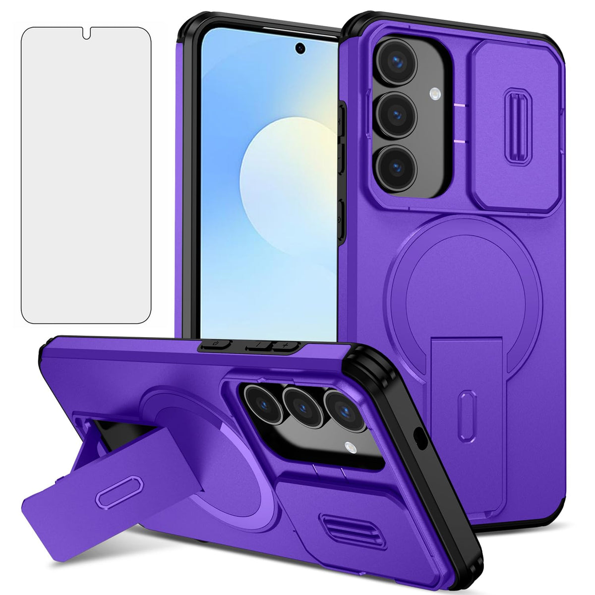 Phone cases for Samsung Galaxy S24 Plus/S25 Plus, MagSafe compatible