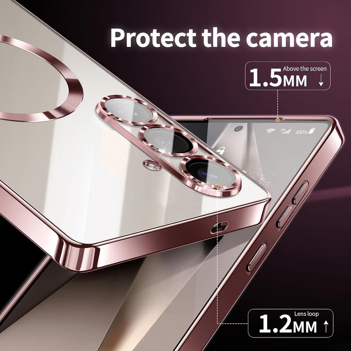 Lens Protection Shockproof Case for Samsung Galaxy A56 5G, Electropla