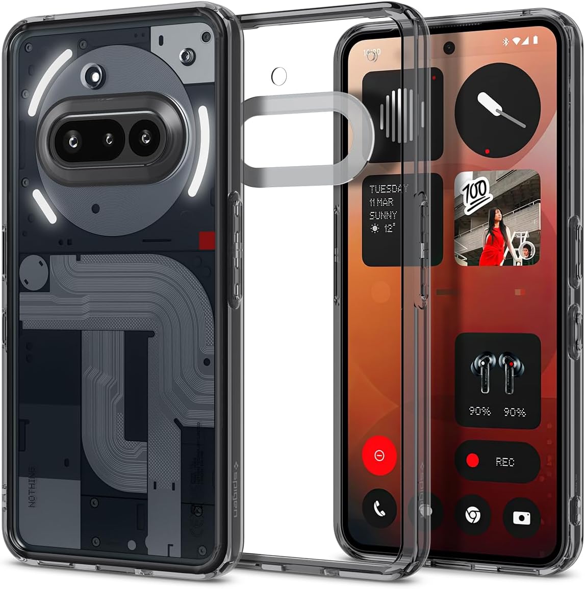 Minimalist phone case for Nothing Phone 3a