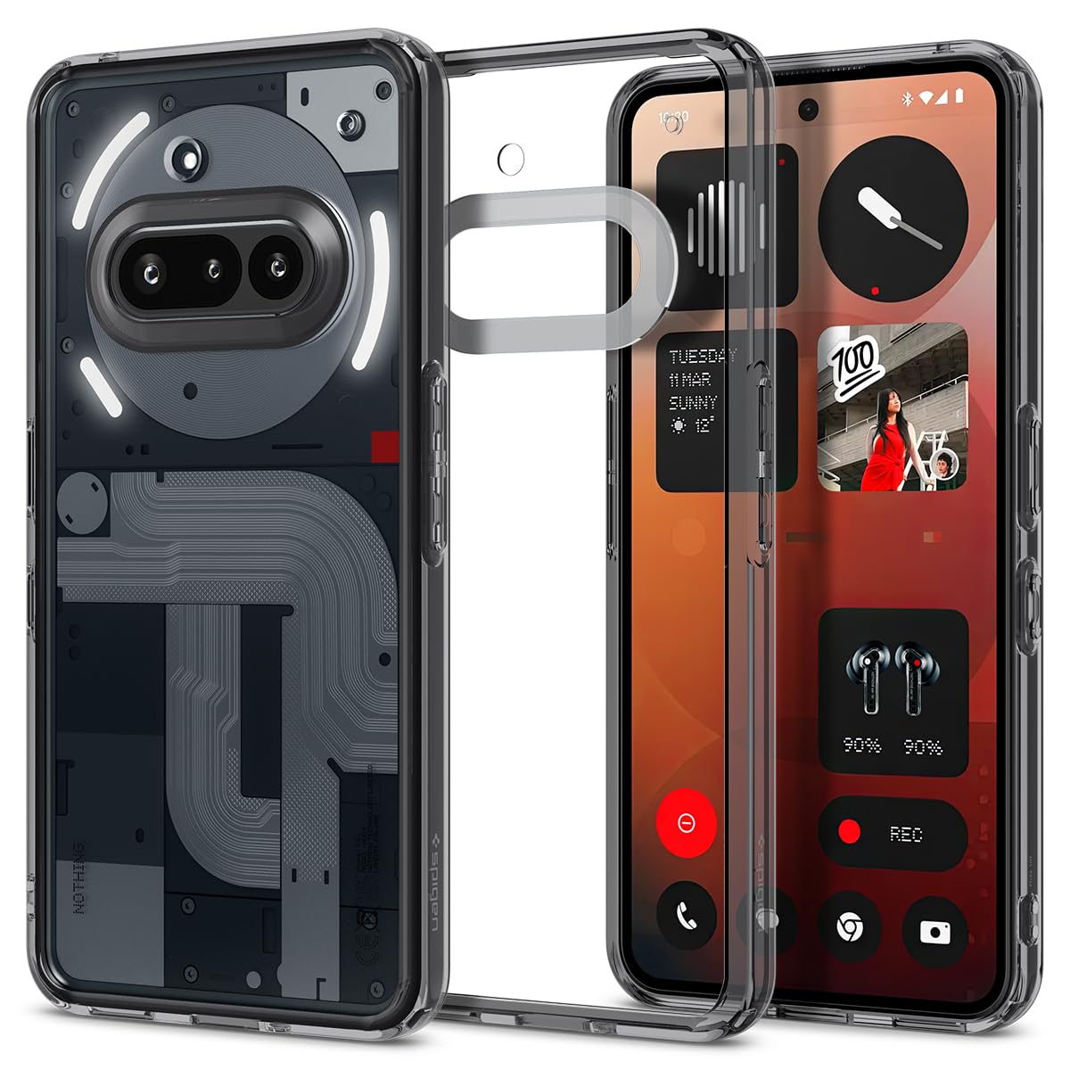 Minimalist phone case for Nothing Phone 3a