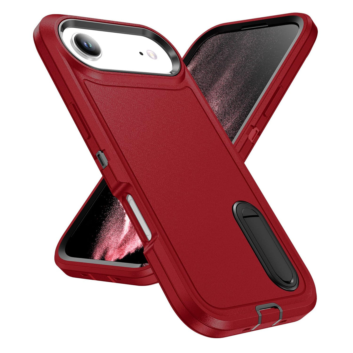 Shockproof Kickstand phone case for iPhone 17 Pro Max