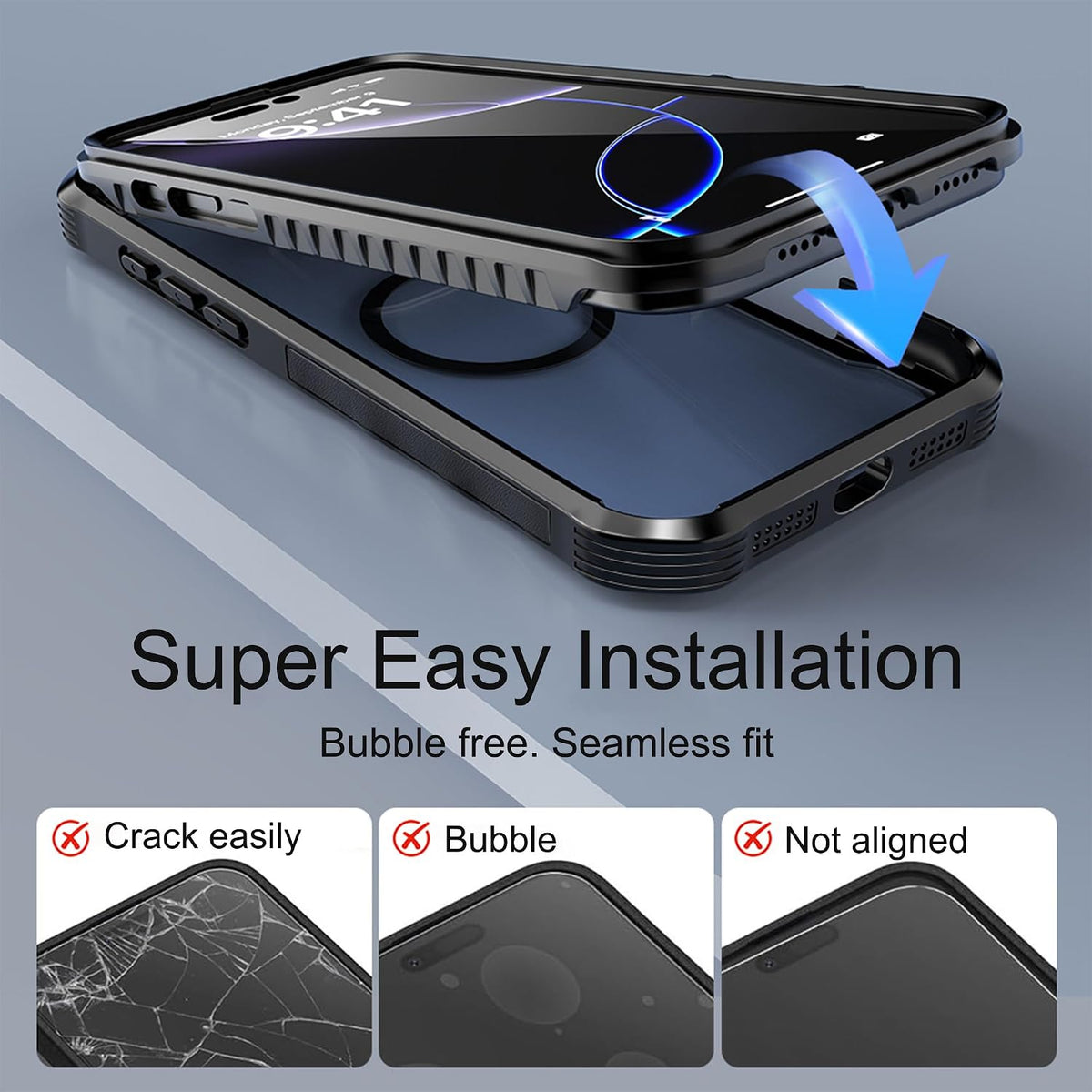 MagSafe Shockproof iPhone 17 Pro Phone Case | All-Around Protection