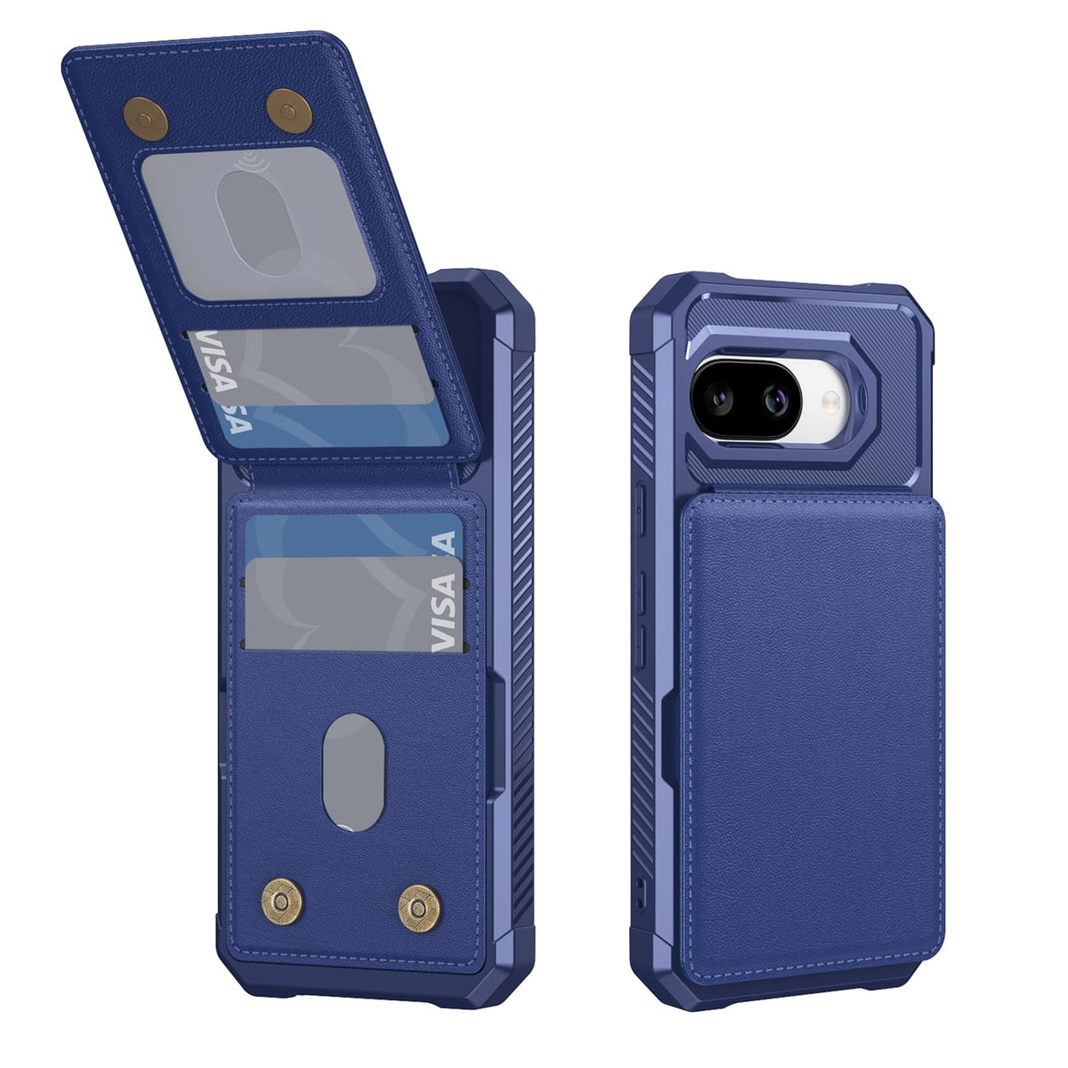 PU+TPU Shockproof Wallet Phone Case for Google Pixel 9a 