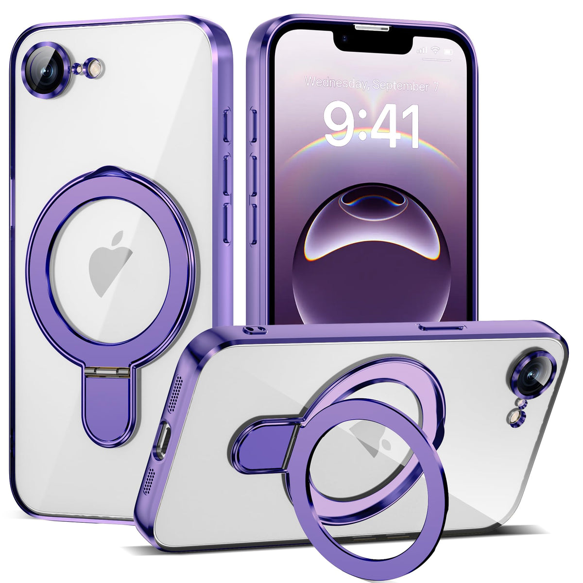 Magnetic [MagnSafe Compatible] Soft Electroplated Phone Case for iPhone 16 Pro