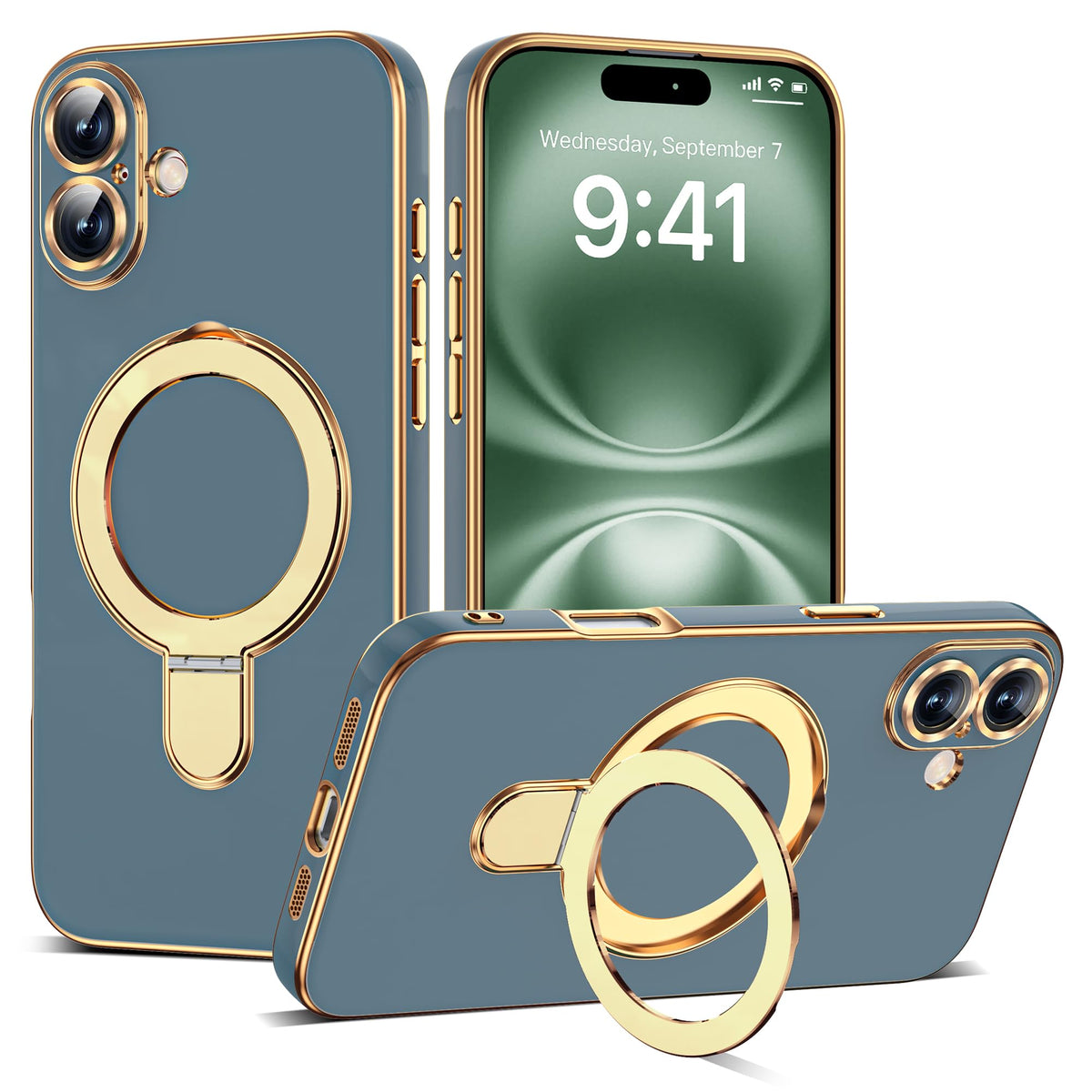 Magnetic [MagnSafe Compatible] Soft Electroplated Phone Case for iPhone 16 Pro