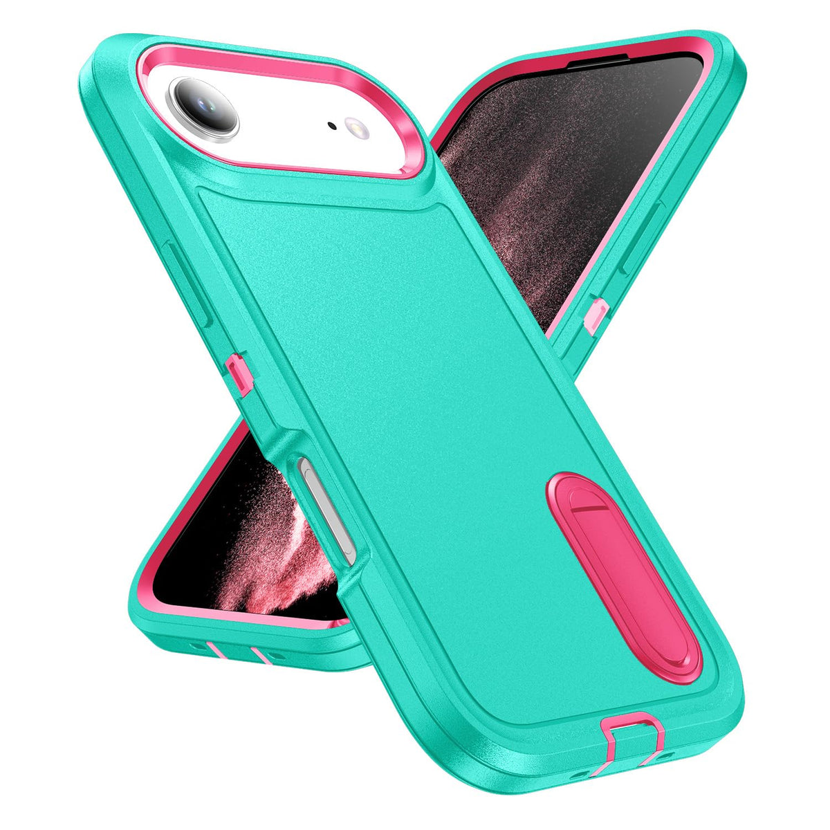 Shockproof Kickstand phone case for iPhone 17 Pro Max