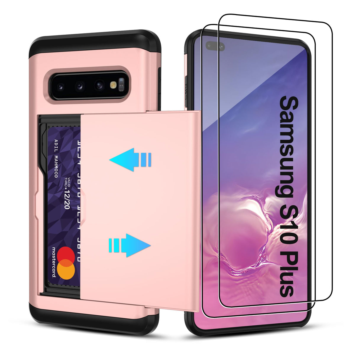 PC+silicone phone case with SIM card slot for Samsung Galaxy A56 5G