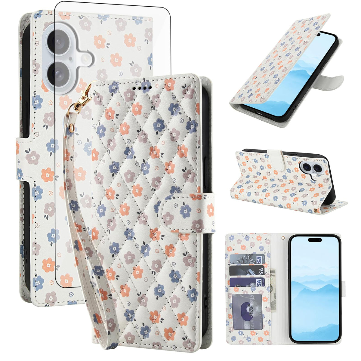 Shock-proof phone case with screen protector for iPhone 17 Pro Max