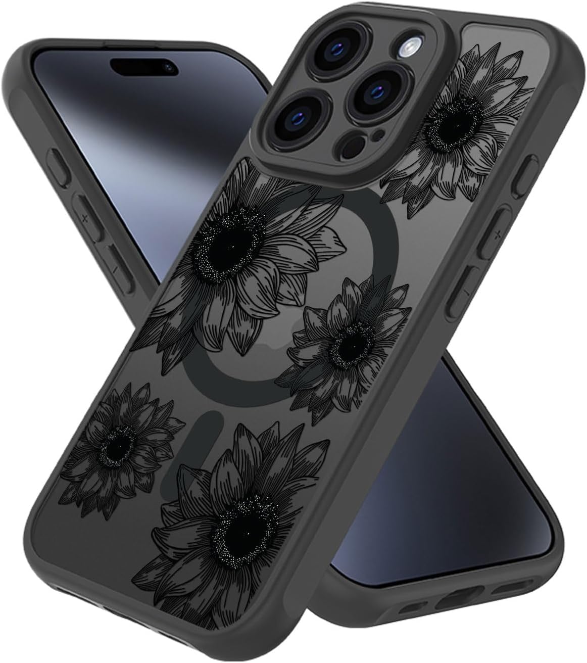 TPU shockproof magnetic phone case for iPhone 16
