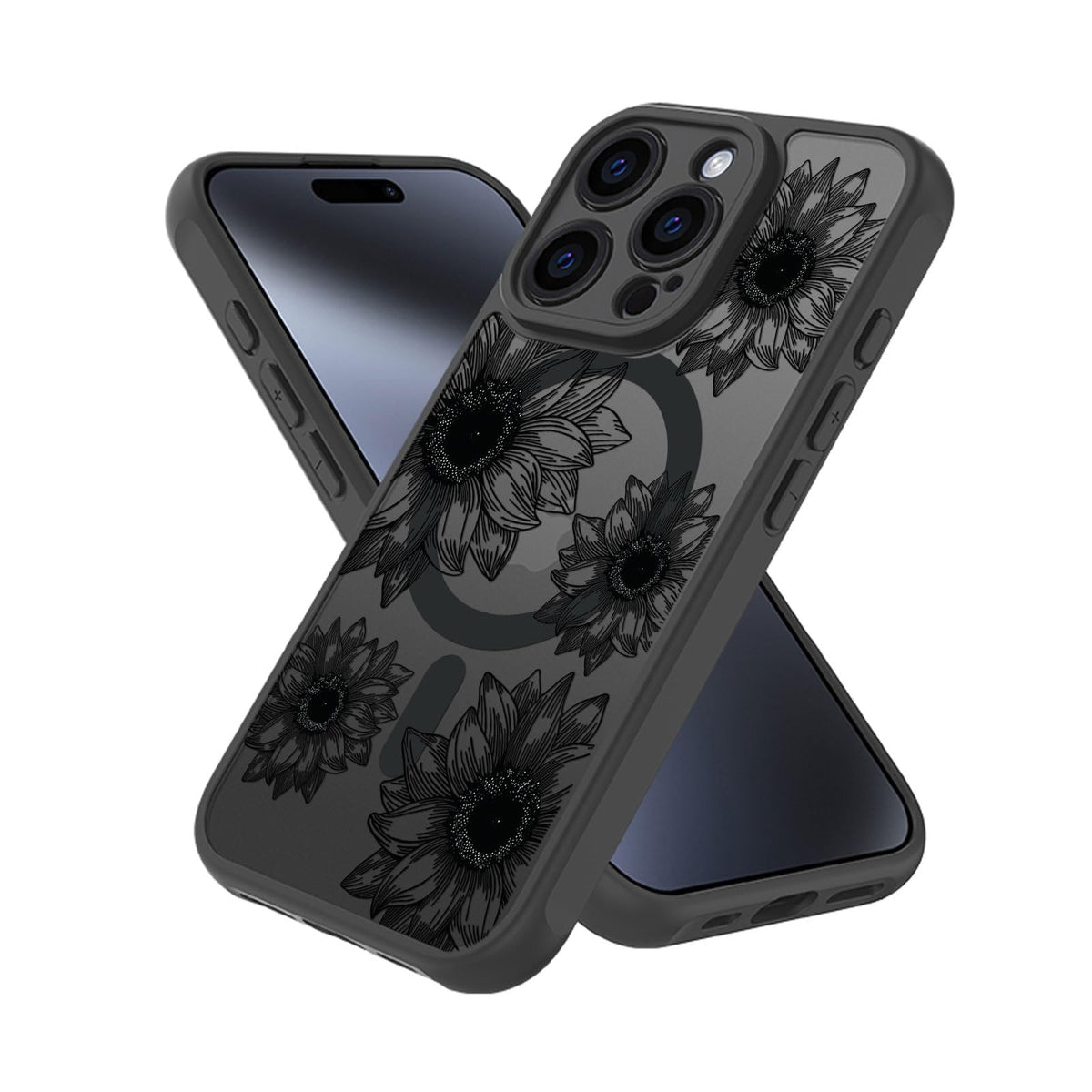 TPU shockproof magnetic phone case for iPhone 16