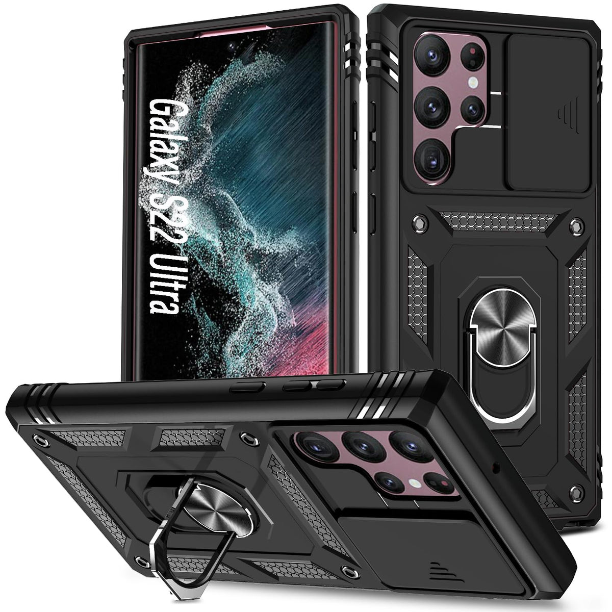 PC+TPU Shockproof  phone case  function for Samsung Galaxy S23 Ultra