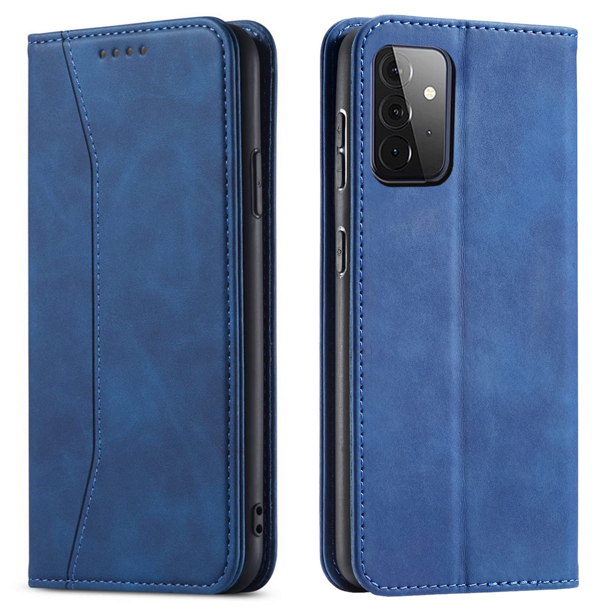 Magnetic genuine leather phone case for Samsung Galaxy S6
