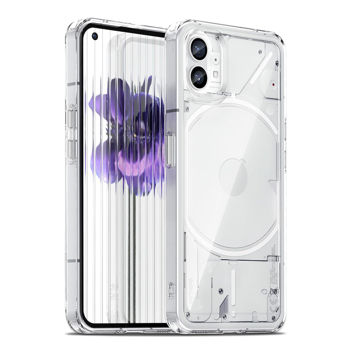 Military-grade shockproof phone case for Nothing Phone 1