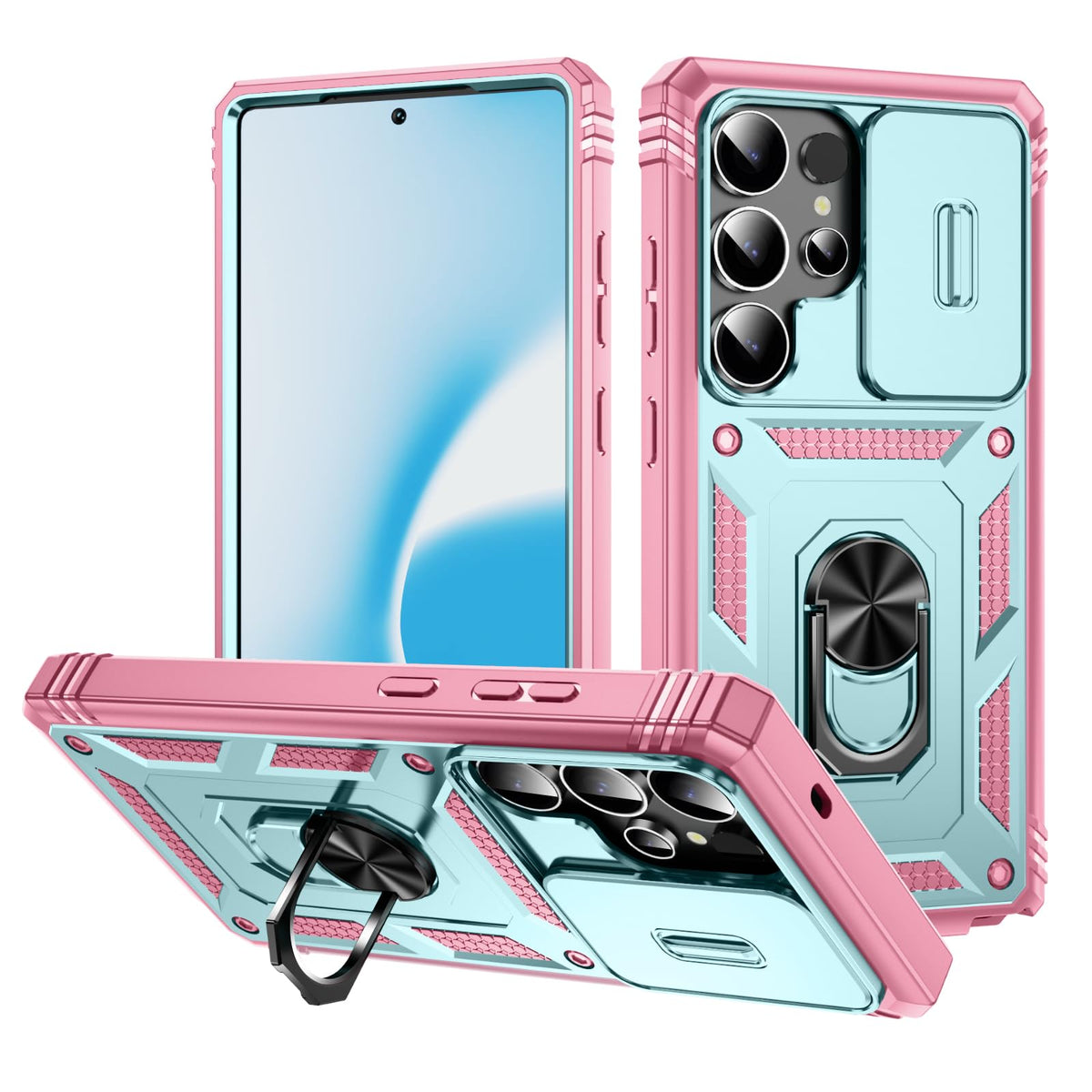PC+TPU Shockproof  phone case  function for Samsung Galaxy S23 Ultra