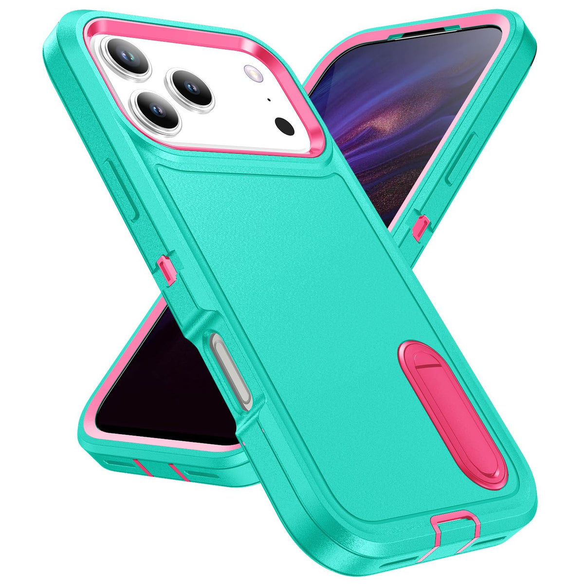 Shockproof Kickstand phone case for iPhone 17 Pro Max