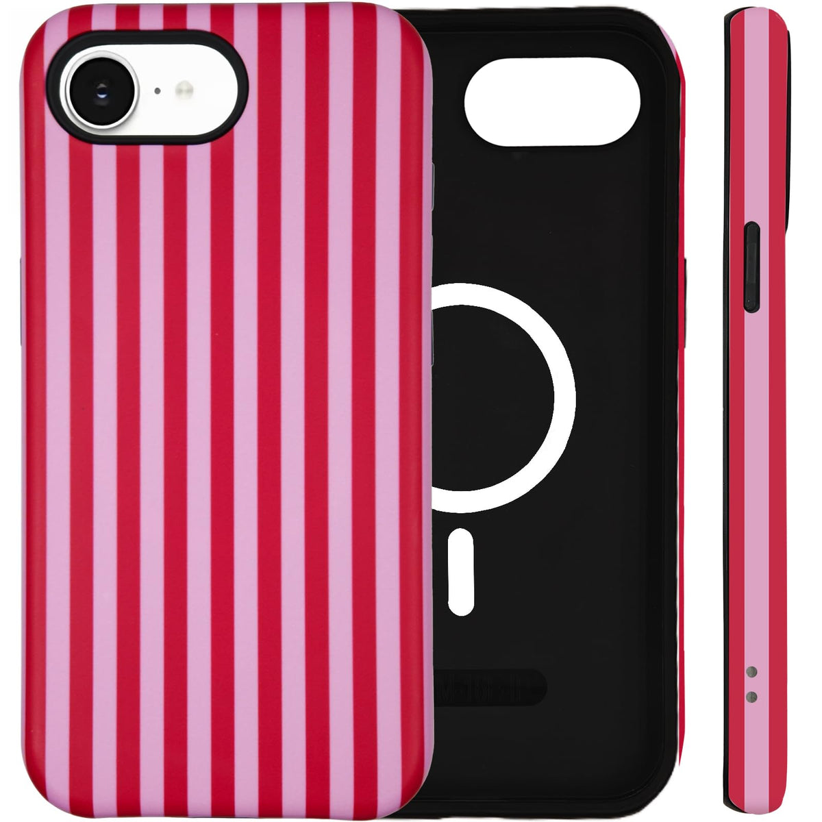 MagSafe (hard PC + silicone) compatible phone case for iPhone 17