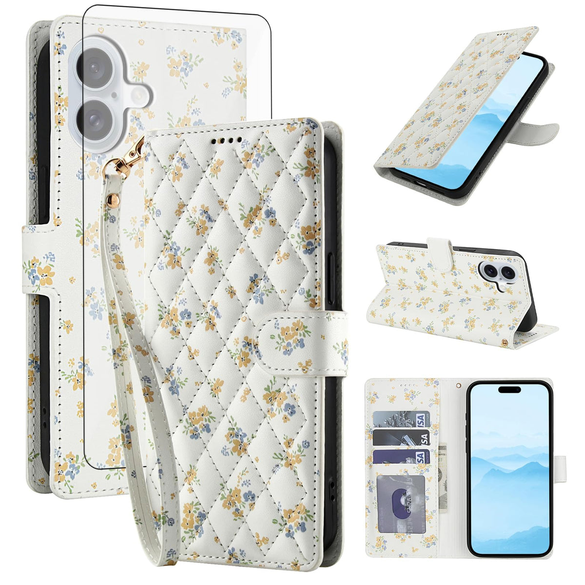 Shock-proof phone case with screen protector for iPhone 17 Pro Max