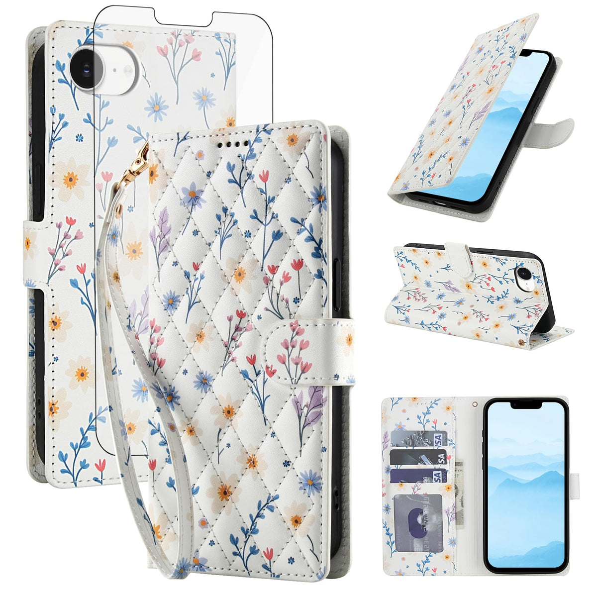 Shock-proof phone case with screen protector for iPhone 17 Pro Max