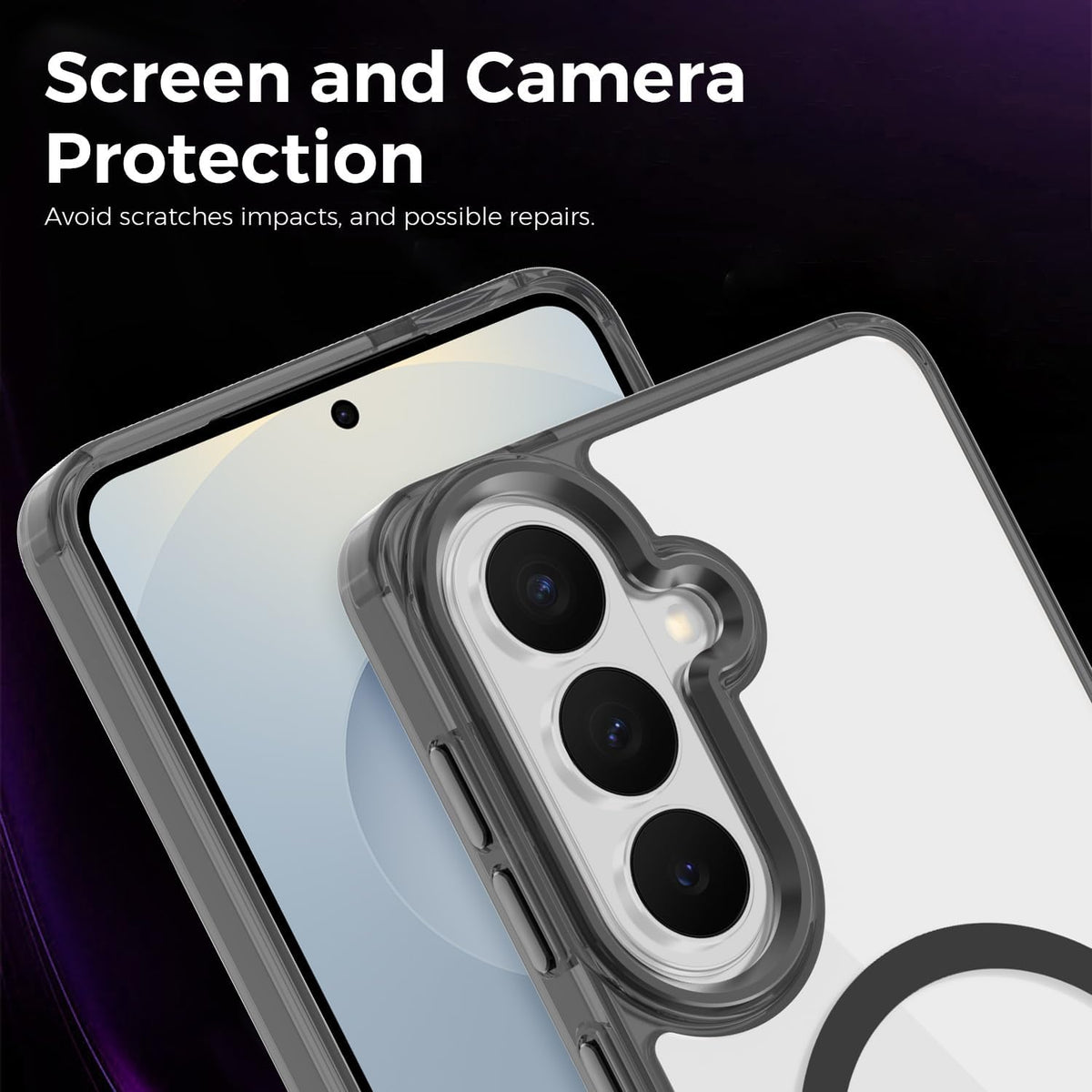 TPU+PC MagSafe phone case for Samsung Galaxy S26