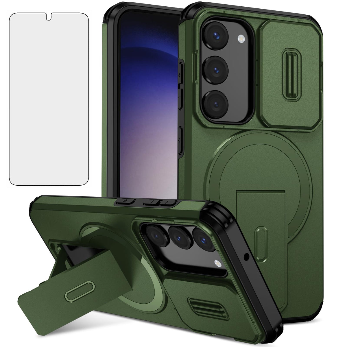 Phone cases for Samsung Galaxy S24 Plus/S25 Plus, MagSafe compatible