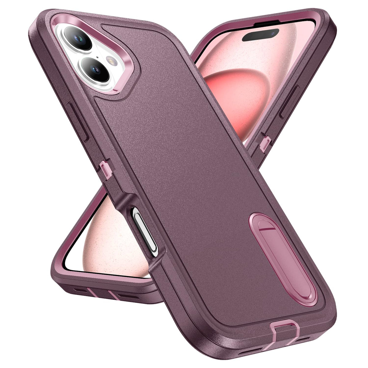 Shockproof Kickstand phone case for iPhone 17 Pro Max