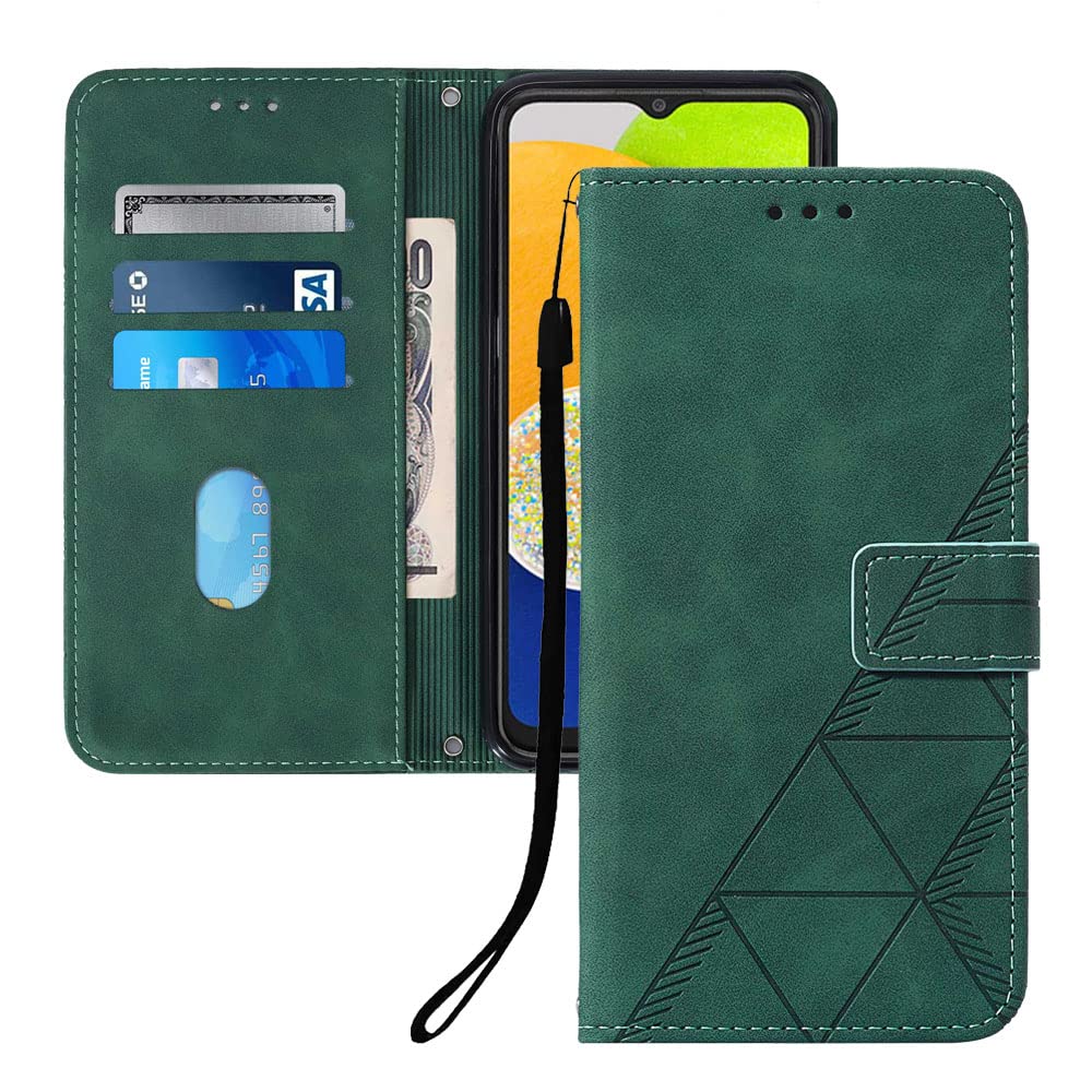 Flip-style faux leather wallet/phone case for Xiaomi Redmi A3