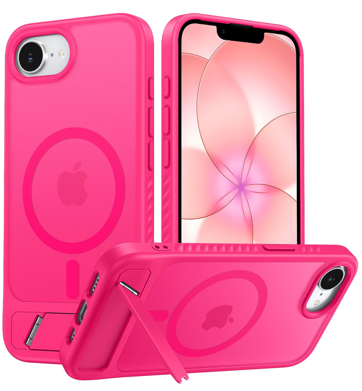 Magsafe ComPlusatible Magnetic Stand Plushone Case for Samsung Galaxy S25 Plus
