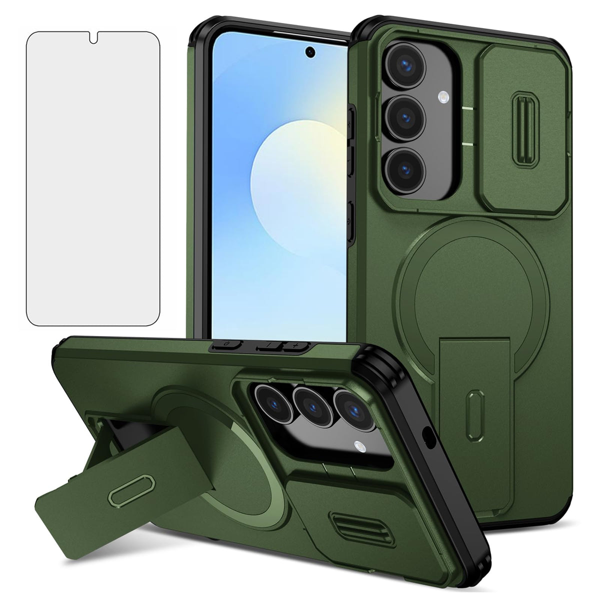 Phone cases for Samsung Galaxy S24 Plus/S25 Plus, MagSafe compatible