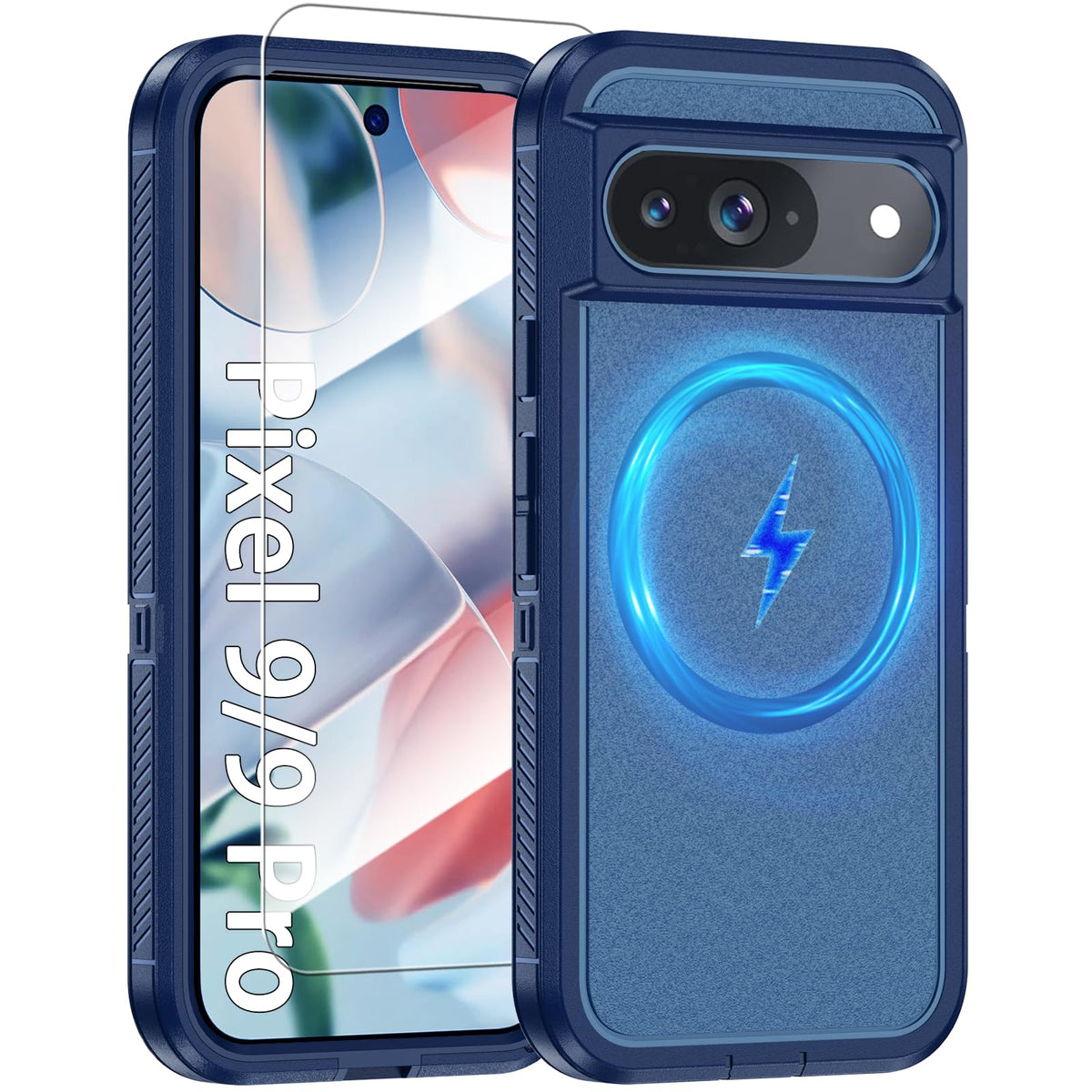 MagSafe Shockproof phone case for Google Pixel 8 Pro plus a screen pr