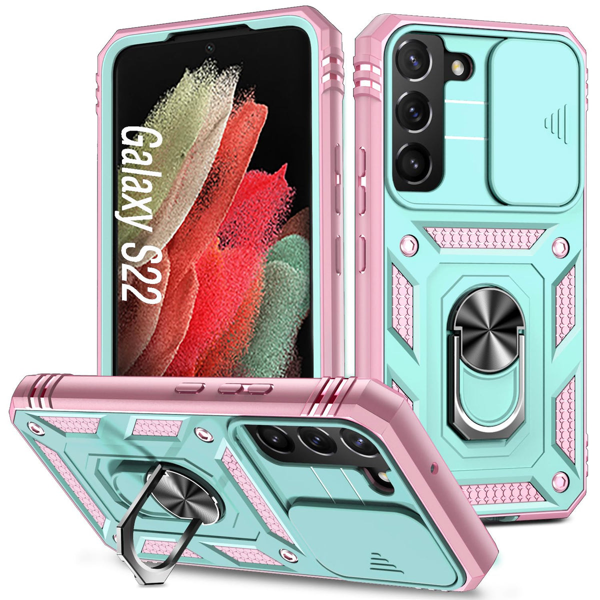 PC+TPU Shockproof  phone case  function for Samsung Galaxy S23 Ultra
